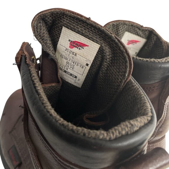 Red Wing Shoes 2414 Gore-Tex Steel Toe Combat Work Boots Men's 11 - Picture 9 of 13